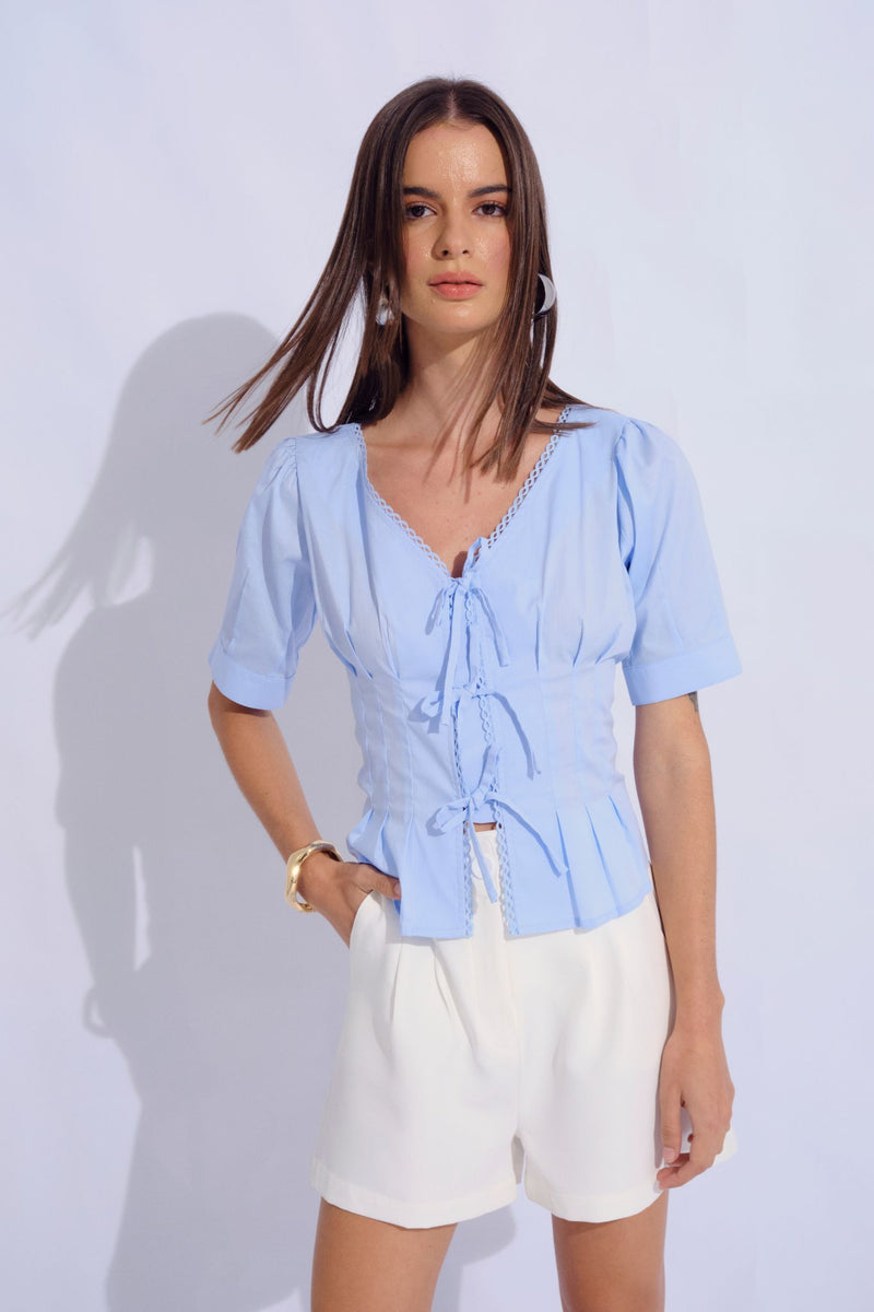 Blusa Aurora Celeste