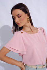 Blusa Meredith Rosado