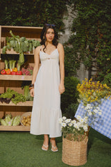 Vestido Emilia Hueso