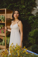 Vestido Emilia Hueso