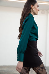 Blusa Bambina Verde