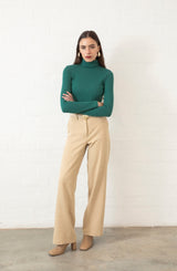 Pantalón Zara Beige