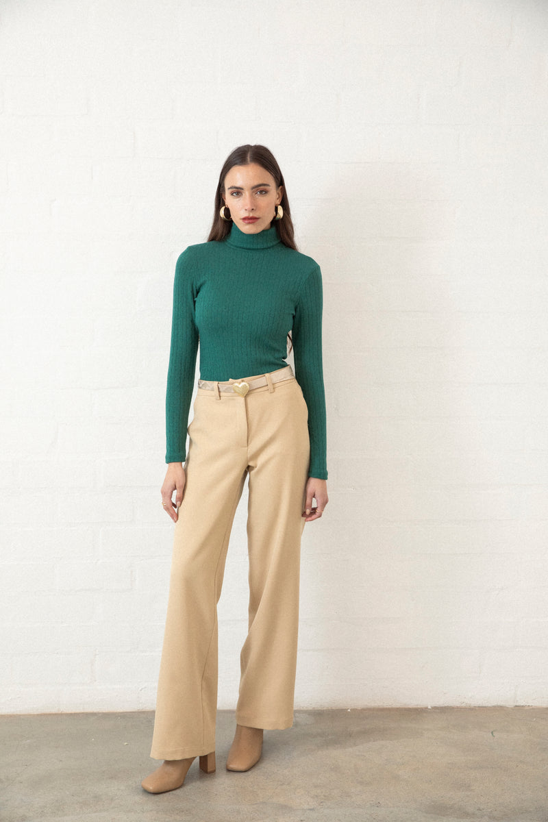 Pantalón Zara Beige