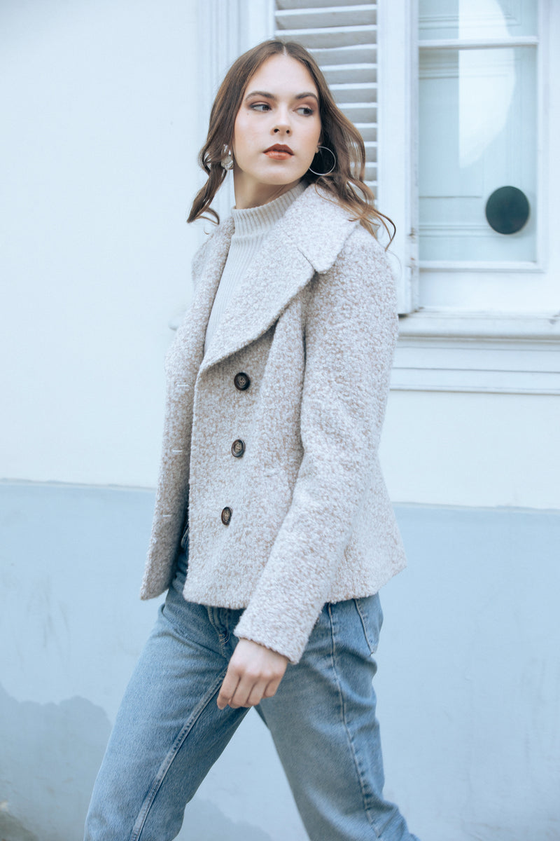 Abrigo Aranza Beige