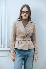 Trench Coat Crop Arena