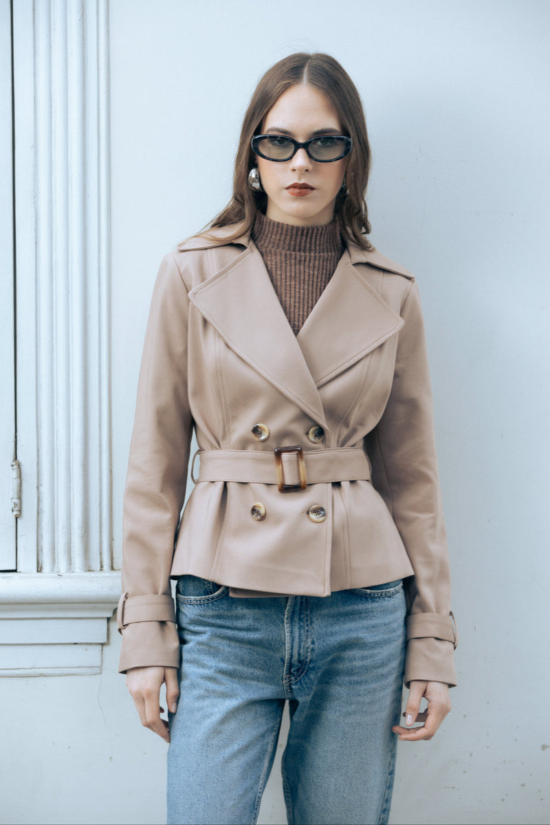 Trench Coat Crop Arena