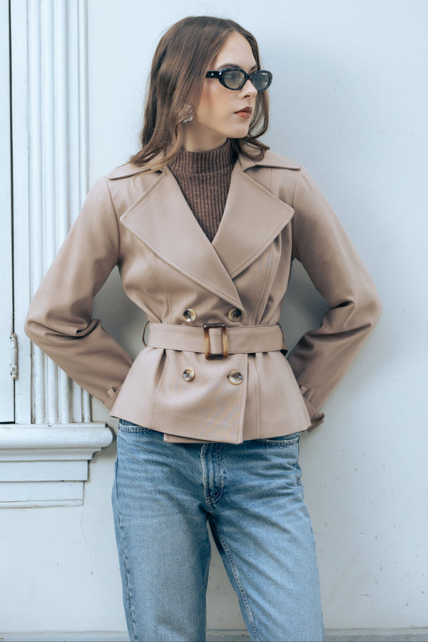 Trench Coat Crop Arena