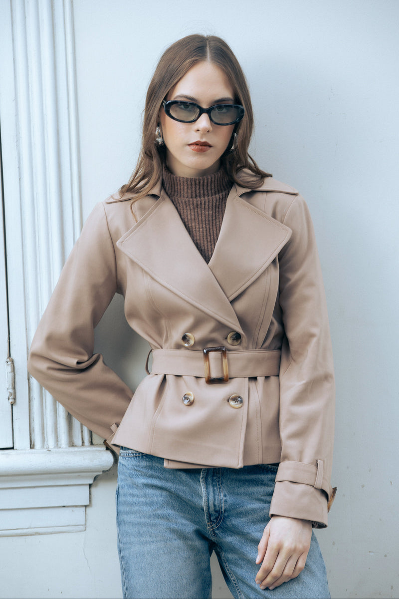 Trench Coat Crop Arena