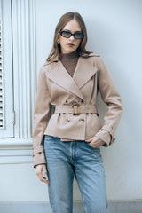 Trench Coat Crop Arena