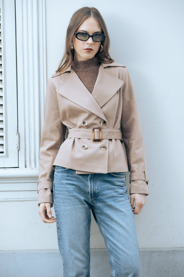 Trench Coat Crop Arena