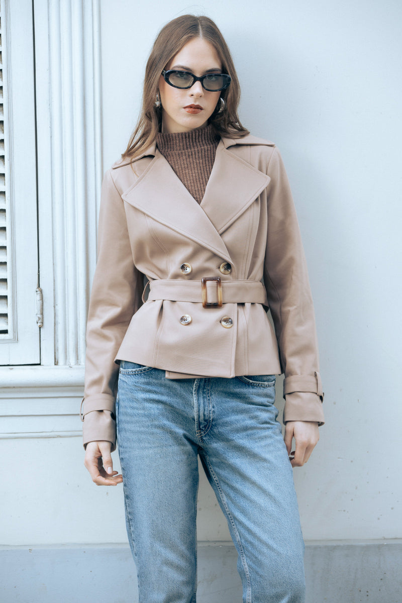 Trench Coat Crop Arena