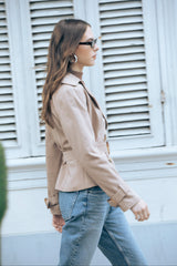 Trench Coat Crop Arena