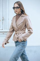 Trench Coat Crop Arena