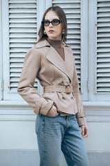 Trench Coat Crop Arena