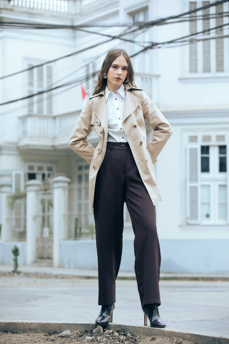 Trench Coat Beige