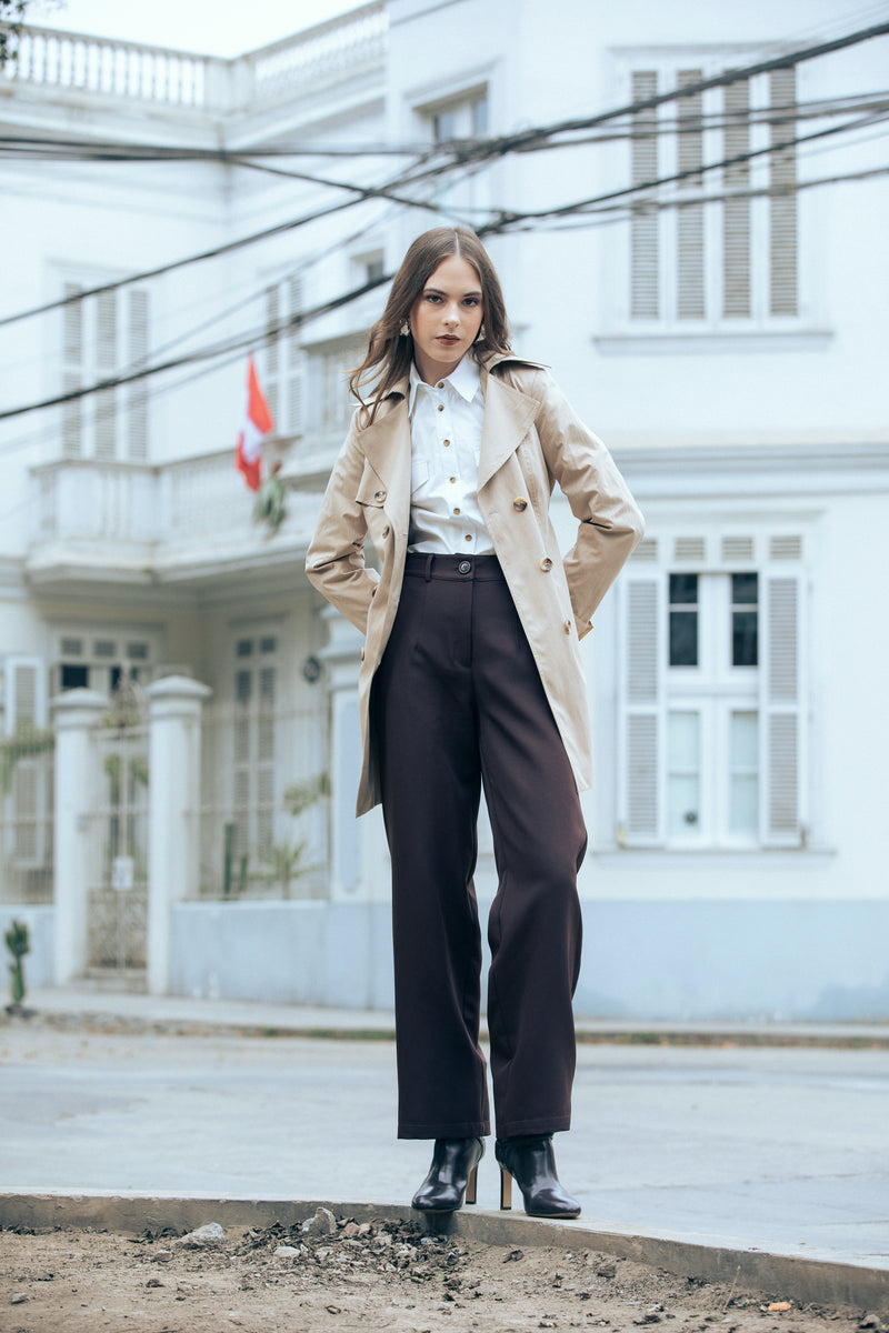 Trench Coat Beige