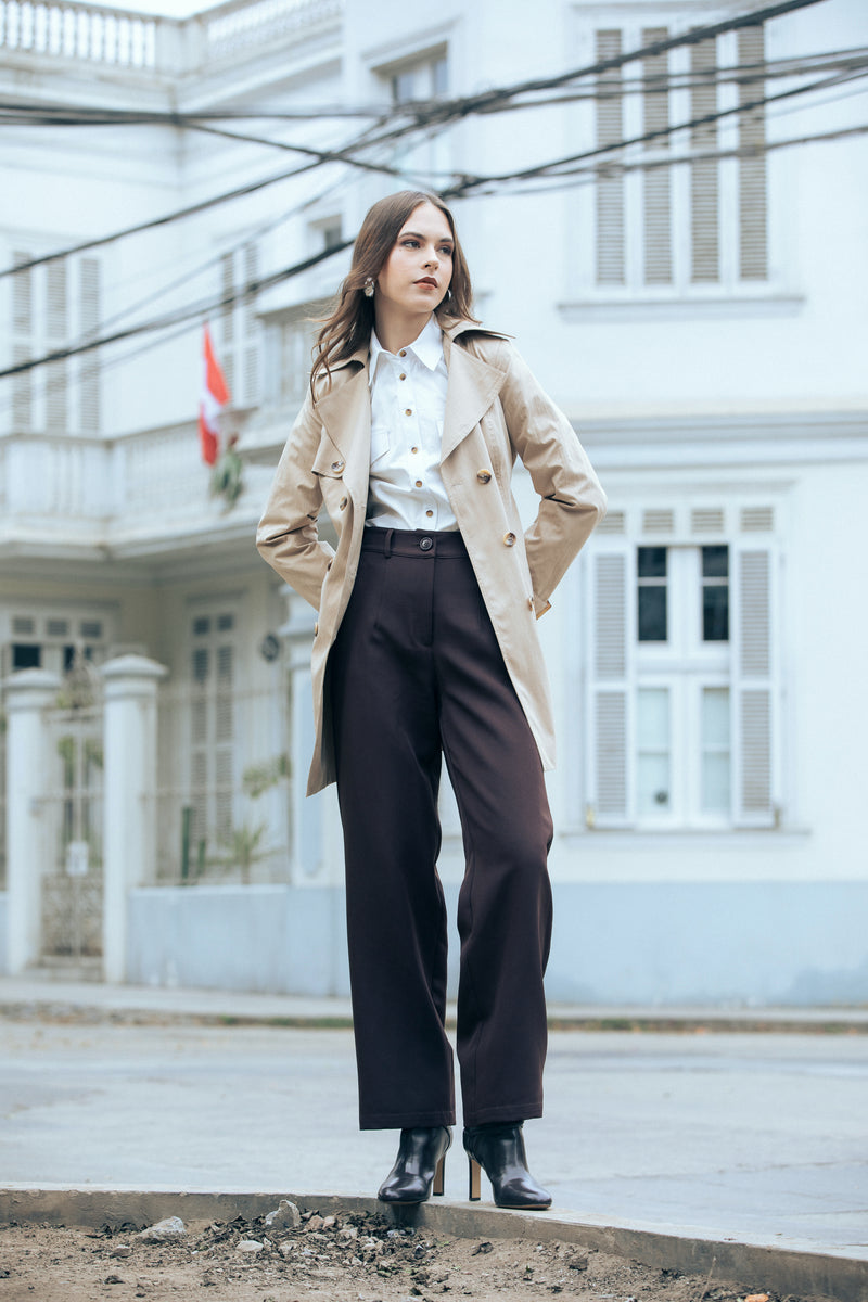 Trench Coat Beige