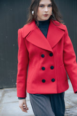 Abrigo Aranza Rojo