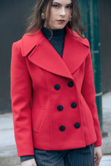 Abrigo Aranza Rojo