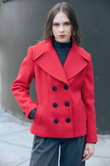 Abrigo Aranza Rojo