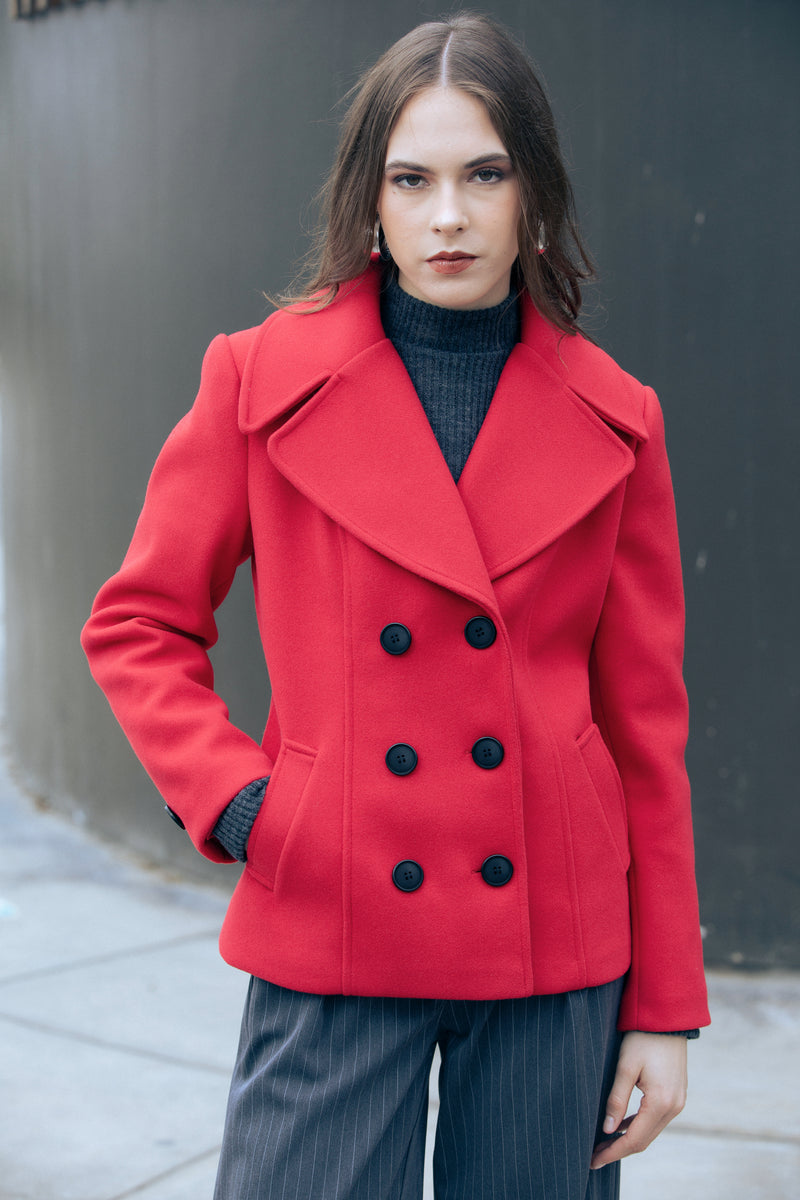 Abrigo Aranza Rojo