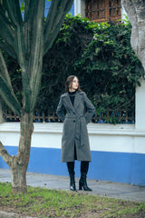 Abrigo Poppy Gris
