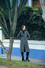 Abrigo Poppy Gris