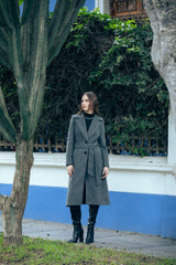 Abrigo Poppy Gris