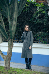 Abrigo Poppy Gris