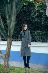 Abrigo Poppy Gris
