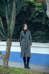 Abrigo Poppy Gris