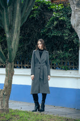 Abrigo Poppy Gris