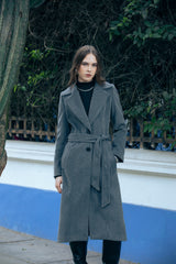 Abrigo Poppy Gris