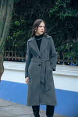 Abrigo Poppy Gris