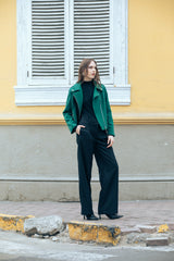 Pantalón Keyla Negro Rayas