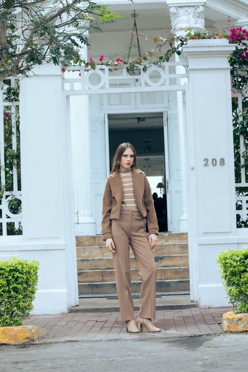 Chaqueta Rafaela Camel