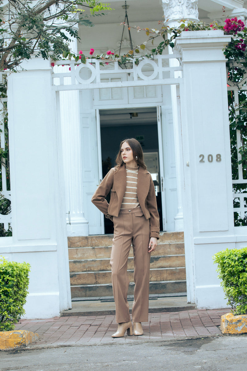 Chaqueta Rafaela Camel