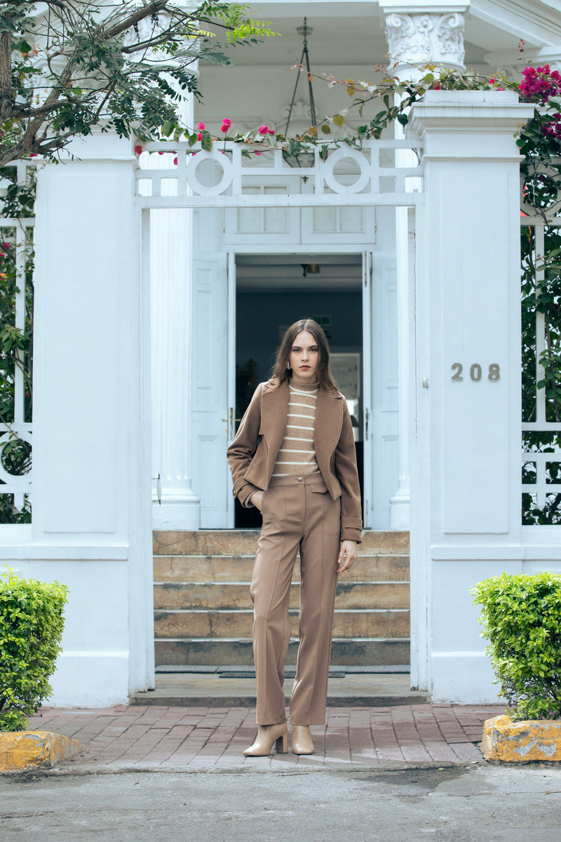 Chaqueta Rafaela Camel