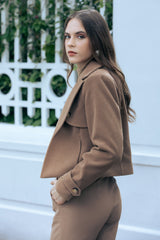Chaqueta Rafaela Camel