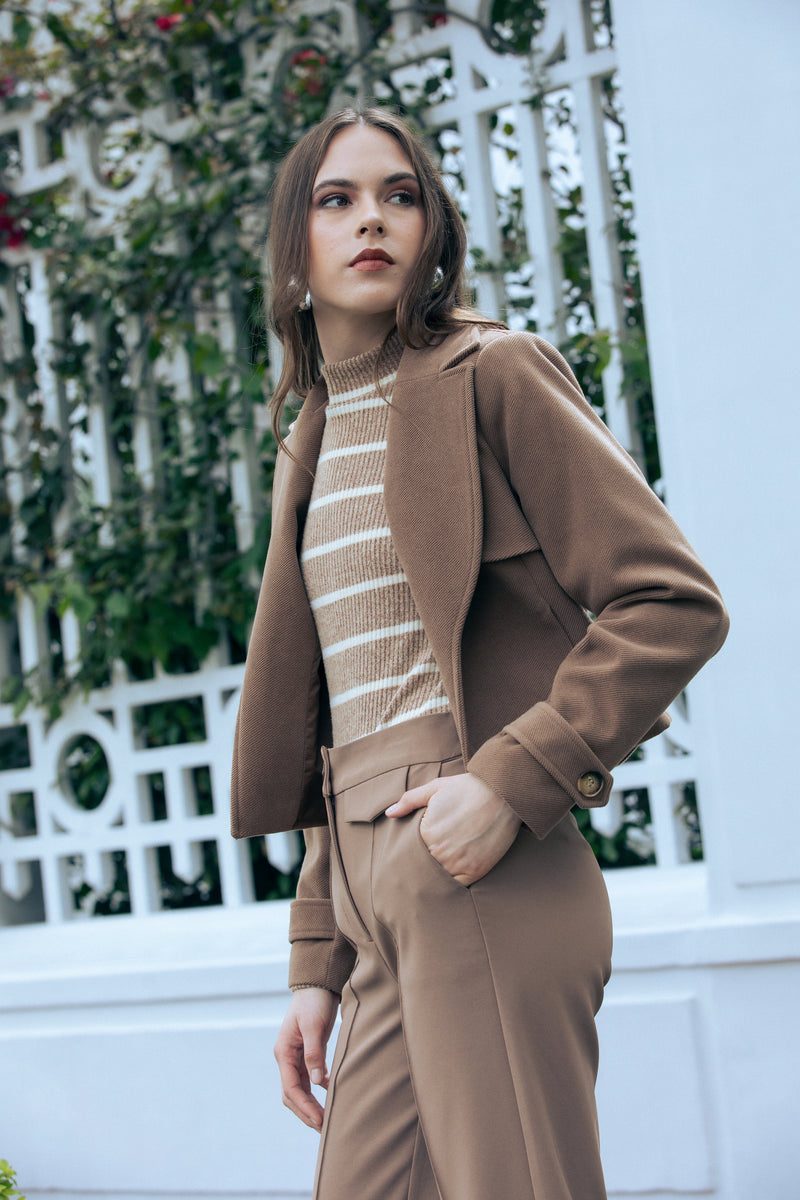 Chaqueta Rafaela Camel