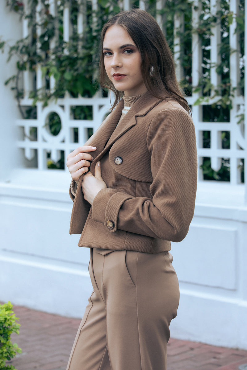 Chaqueta Rafaela Camel