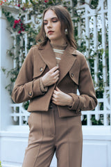 Chaqueta Rafaela Camel