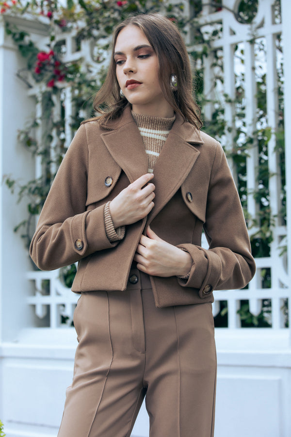 Chaqueta Rafaela Camel