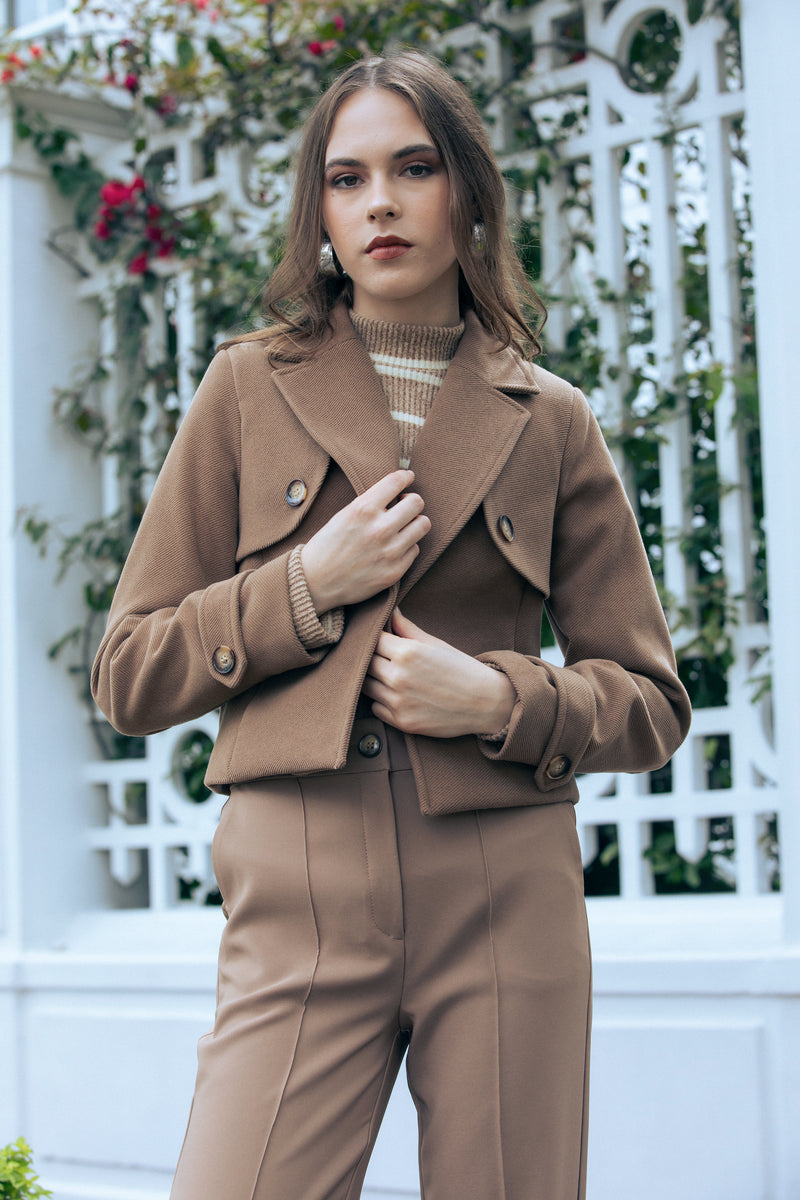 Chaqueta Rafaela Camel