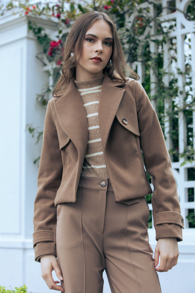 Chaqueta Rafaela Camel