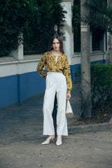 Blusa Beatriz Mostaza