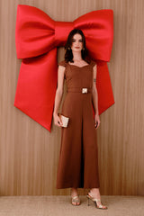 Enterizo Athena Marrón