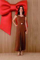 Enterizo Athena Marrón