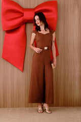 Enterizo Athena Marrón