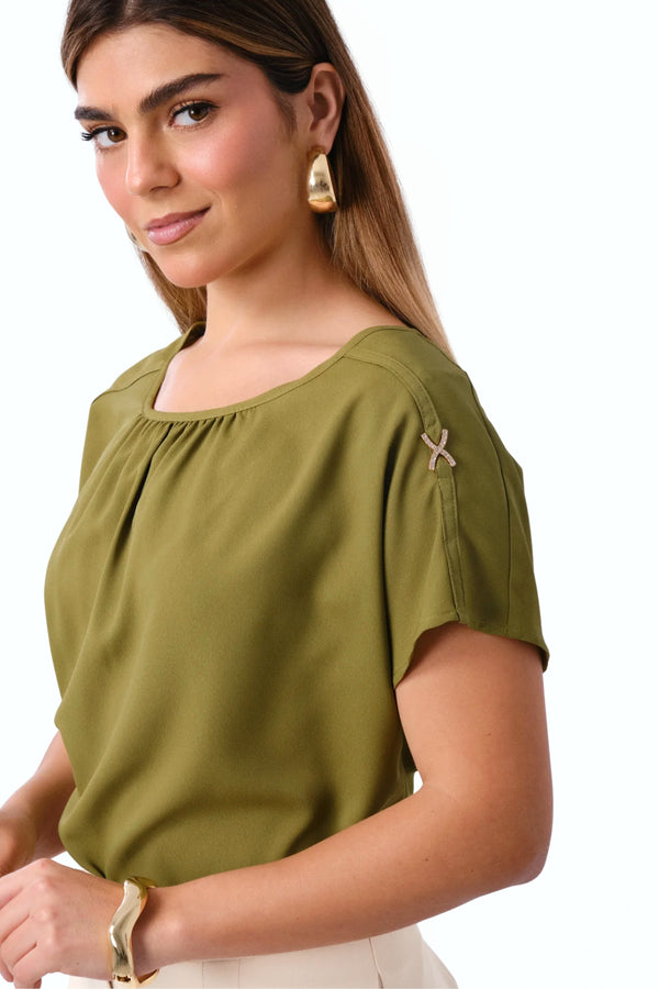 Blusa Lucía Verde